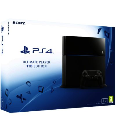 Sony PlayStation 4 - 1TB Ultimate Player Edition Console in Black Sony PlayStation 4 - 1TB Ultimate Player Edition Console in Black